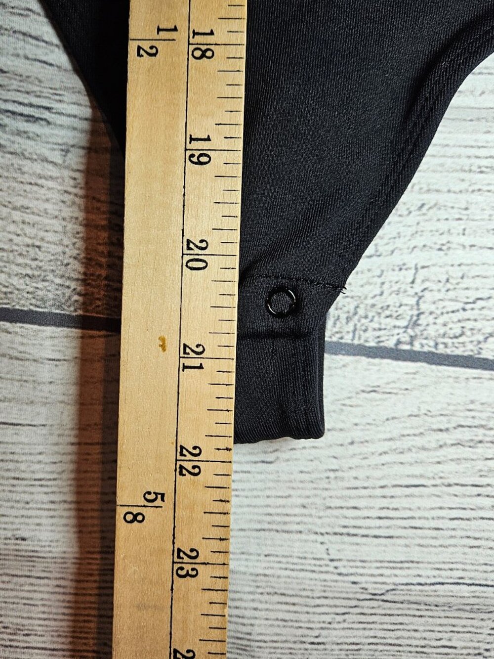 Babaton Contour Black Long Sleeve Square Neck Stretch Smooth‎ Sculpt Bodysuit XS - Picture 4 of 9